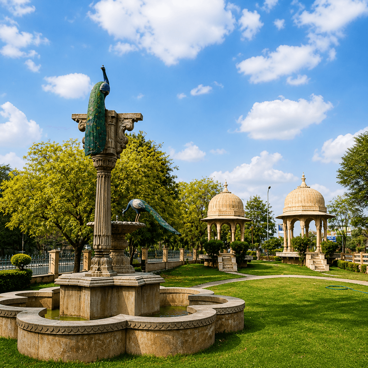 Peacock Garden